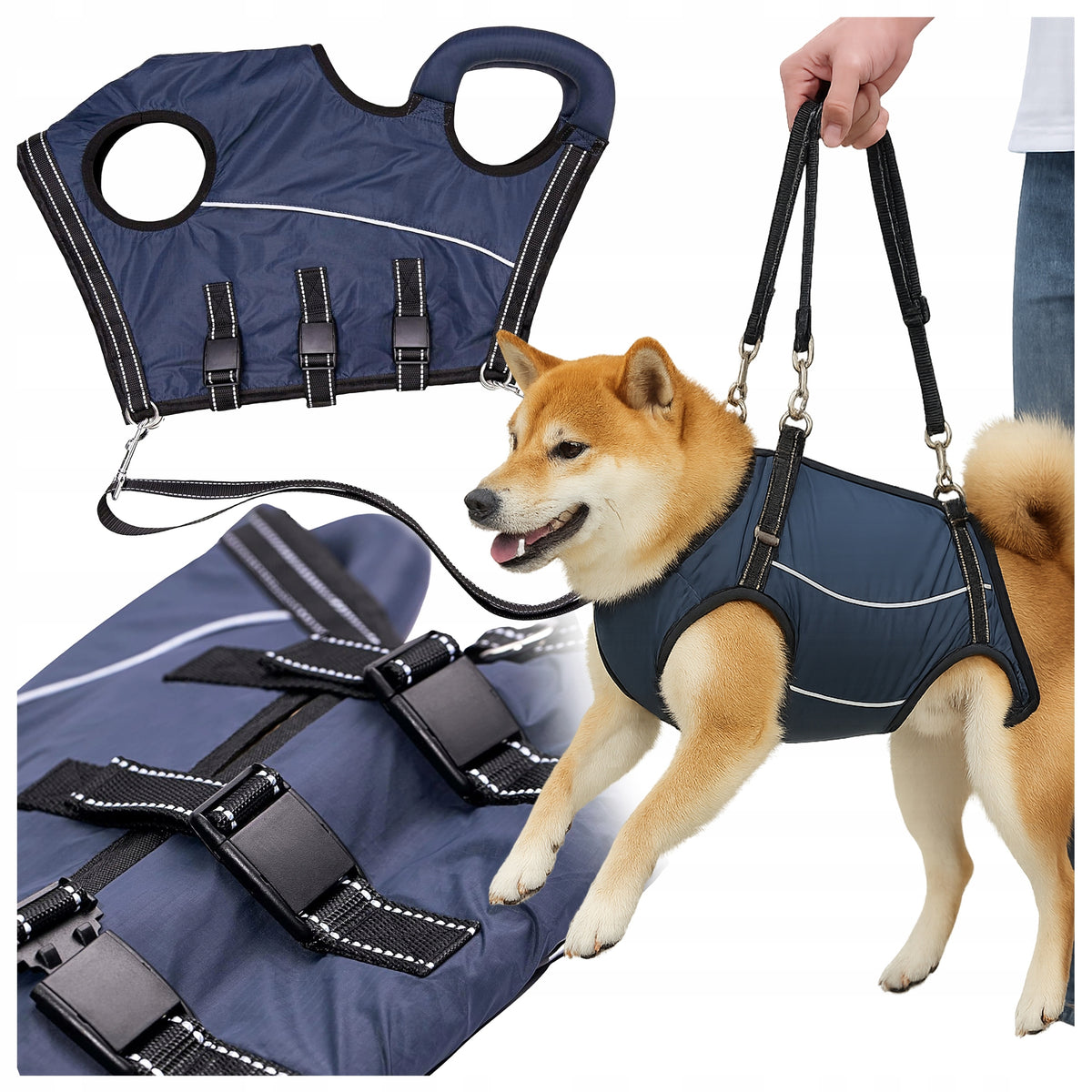 DOG HARNESS REHABILITATION HARNESS FOR LIFTING ANIMALS CARRIER S