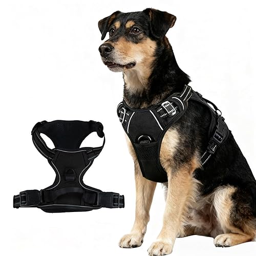 DOG HARNESS SIZE MEDIUM REFLECTIVE MEDIUM AND LARGE SIZE HARNESS