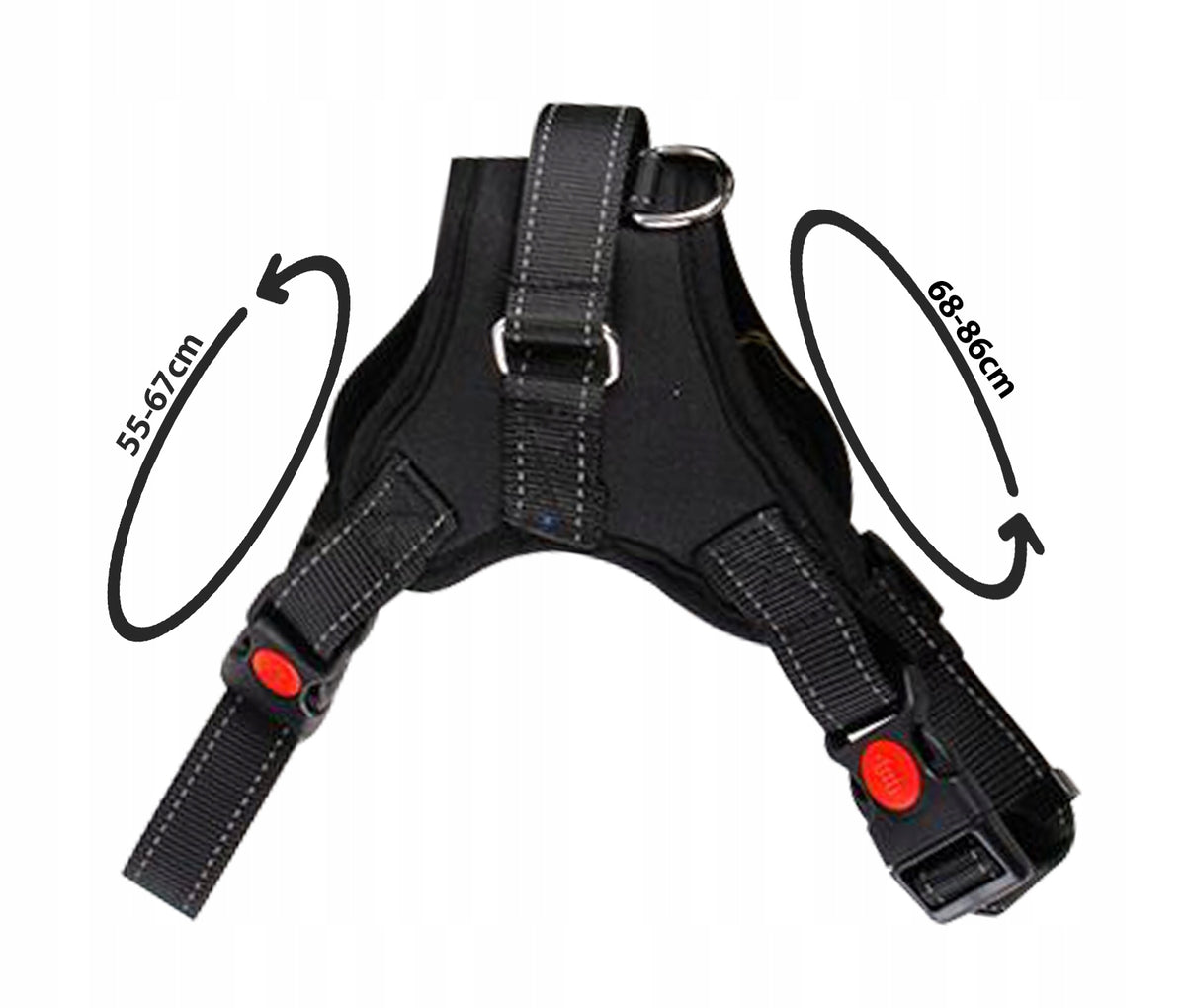 DOG HARNESS STRONG PRESSURE-FREE LIGHT SIZE M