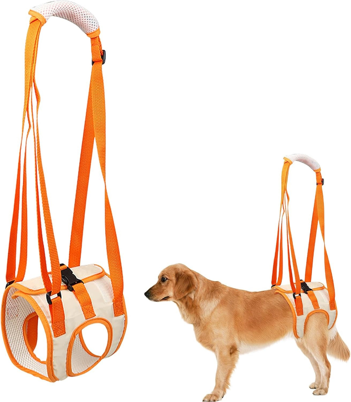 DOG HARNESS SUPPORT HIND PAWS SIZE L REHABILITATION