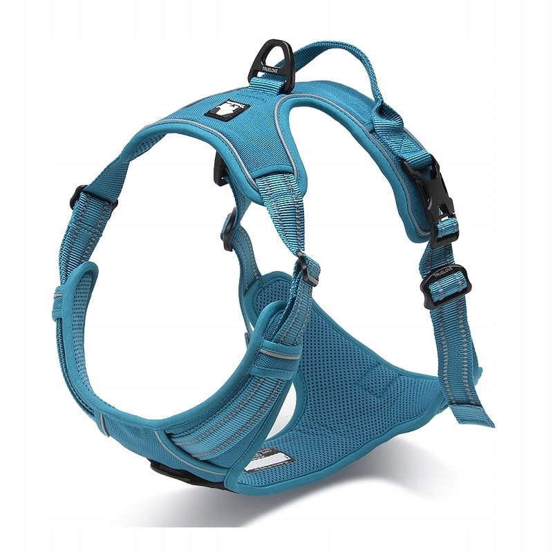 DOG HARNESS TRUELOVE EASY WALK STRONG DURABLE REFLECTIVE BLUE L Manufacturer code TLH5651