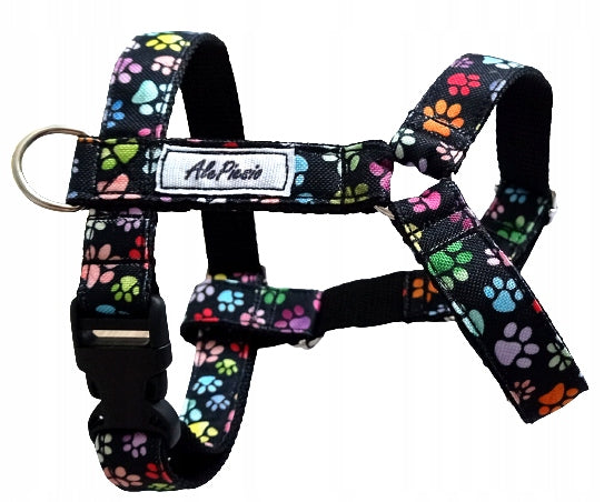 DOG HARNESS TYPE GUARD COLORFUL PAWS SIZE M AlePiesio Manufacturer code 1003M
