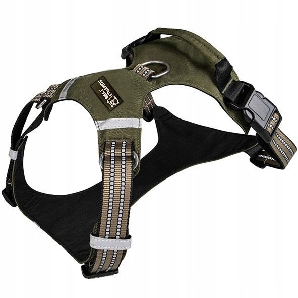 DOG HARNESS Training Strong Comfortable Reflective Beagle Corgi Schnauzer M