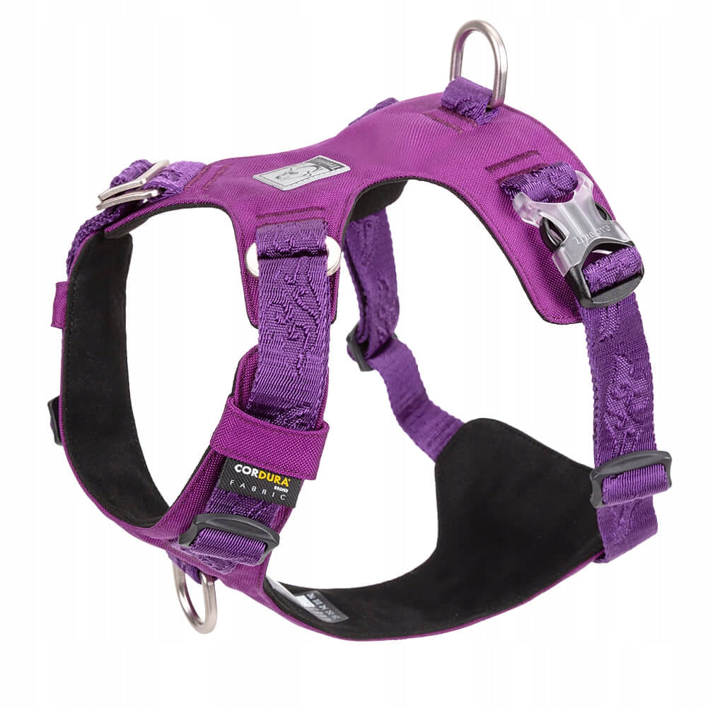 DOG HARNESS WATERPROOF LIGHT TRUELOVE ADVENTURE SOFT PURPLE M