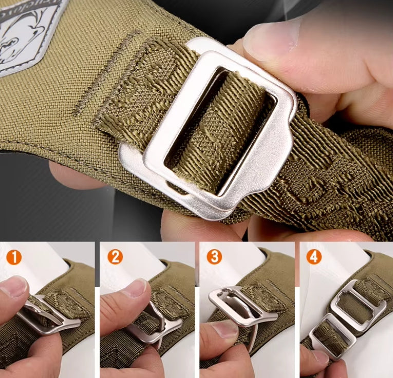 DOG HARNESS WATERPROOF TRUELOVE ADVENTURE SOFT KHAKI LIGHT M Kind training / easy walk