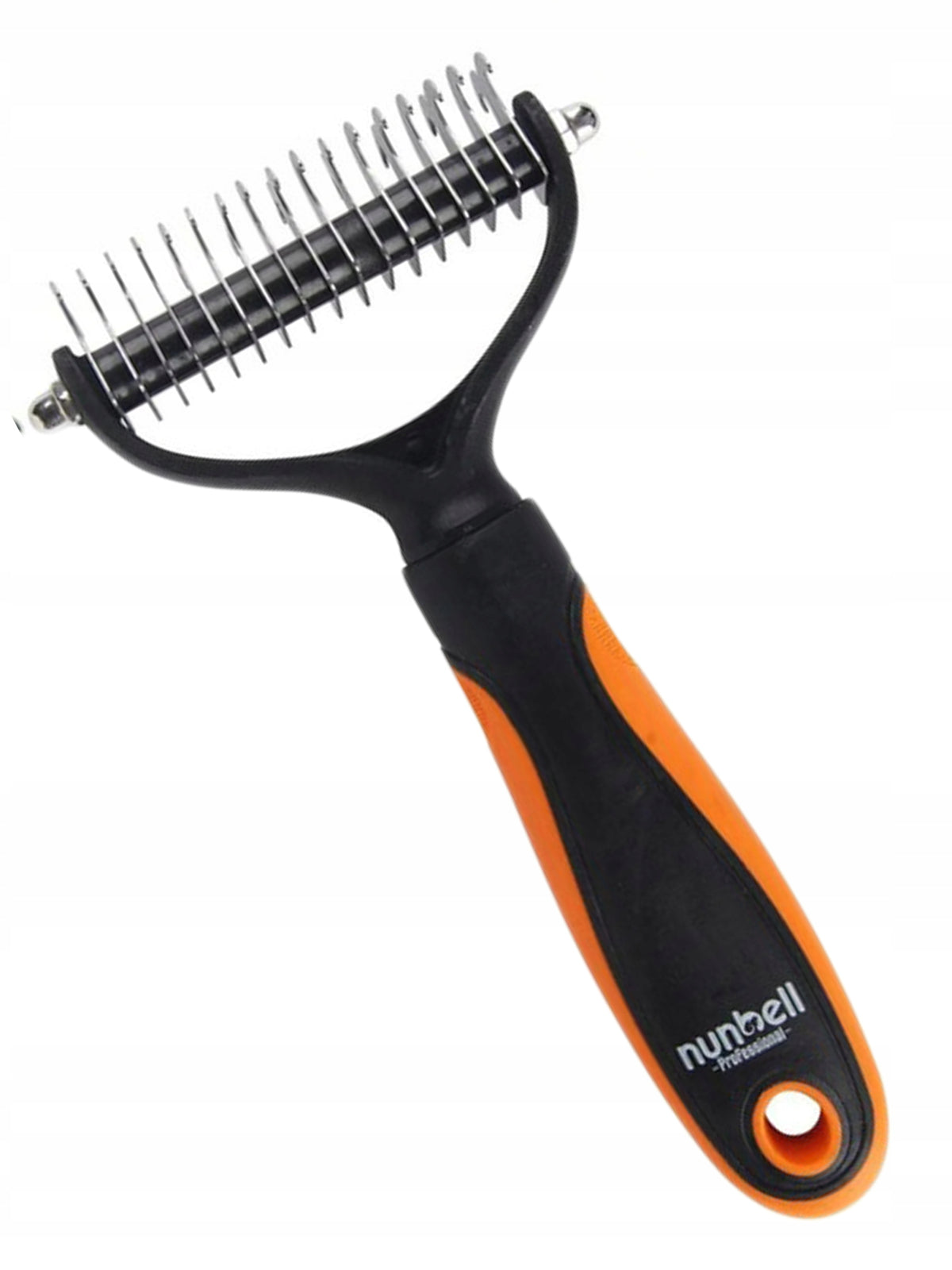 DOG HOOK TRIMMER HAIR COMB FOR UNDERCOAT AND TANGLES IN DOG Manufacturer code NB1220-20210 POMARAŃCZOWY