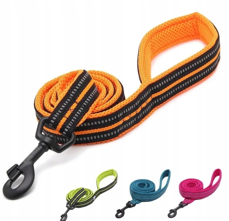 DOG LEASH 1,2 M REFLECTIVE LIGHT VERY STRONG TRAINING REFLECTOR Brand no brand