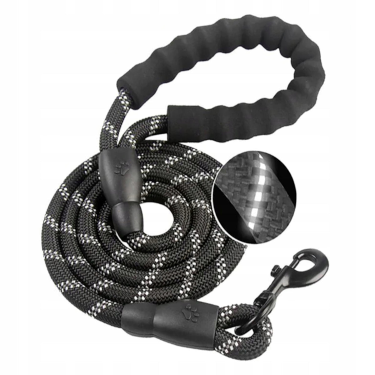 DOG LEASH 3M REFLECTIVE LONG VERY STRONG TRAINING THICK DURABLE