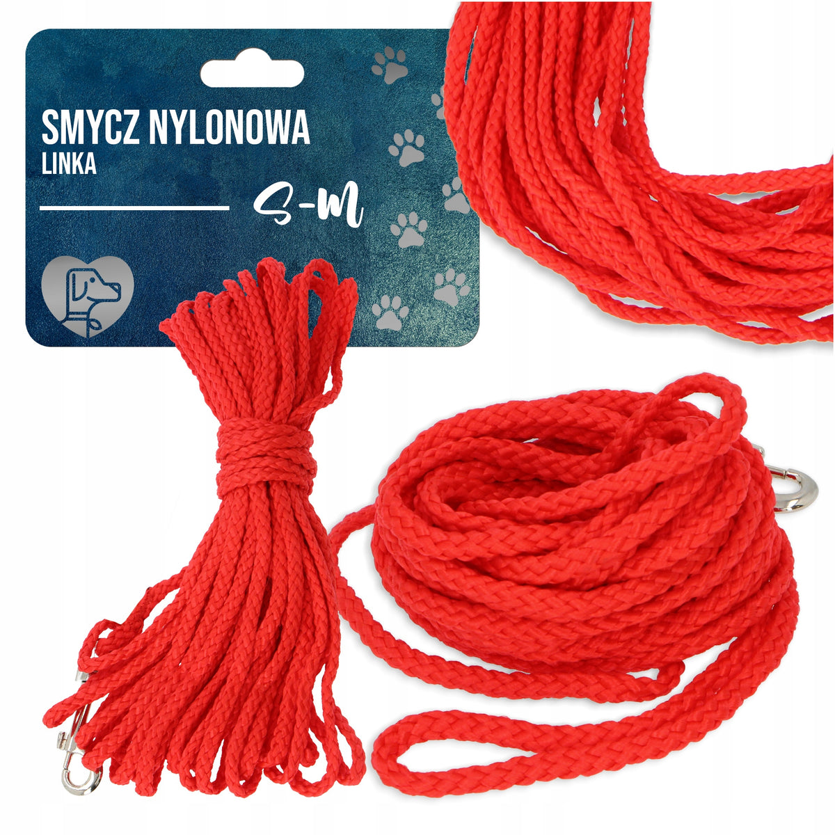 DOG LEASH 5 m Cat TRAINING LINE LONG Strong WATERPROOF Unsinkable 5F