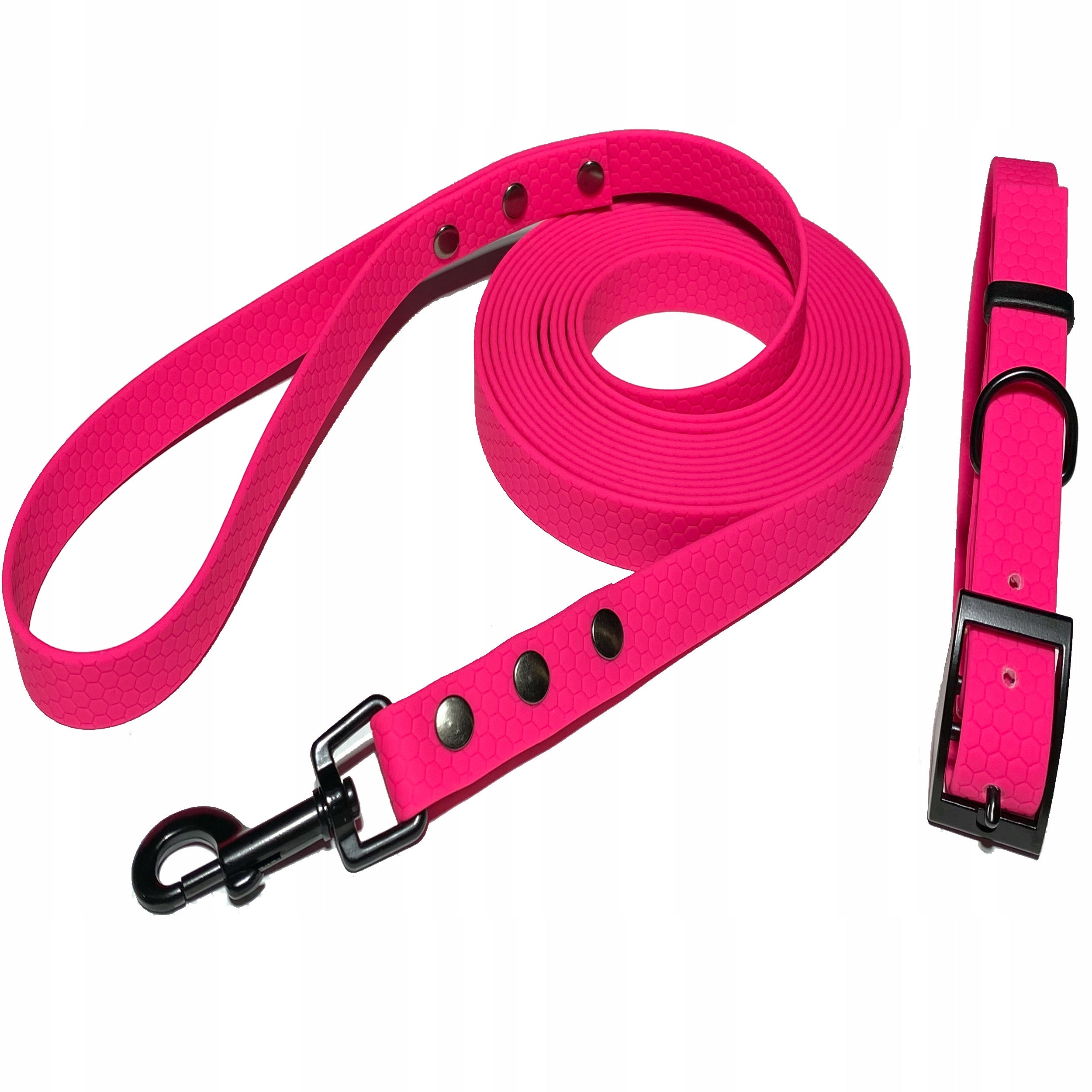 DOG LEASH BIOTHANE Adjustable TRAINING WATERPROOF 5 m Width 16 mm Color multicolor