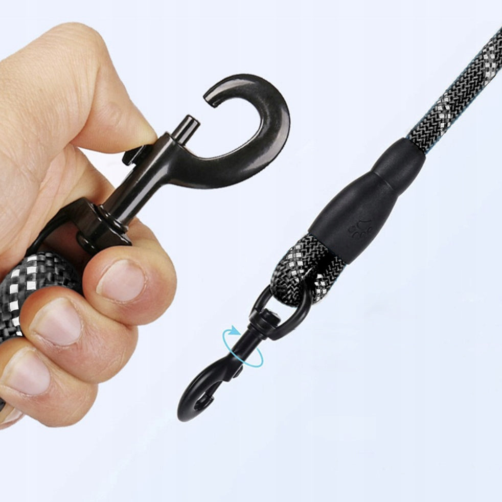 DOG LEASH CORD 3M TRAINING REFLECTIVE THICK STRONG LONG + BAGS CASE Packaging status original