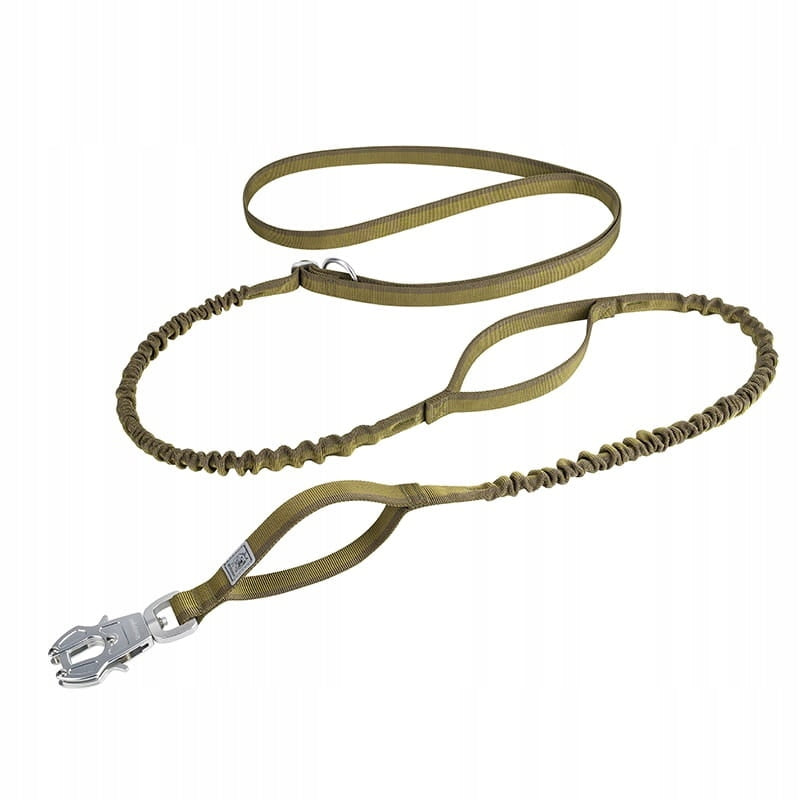 DOG LEASH FOR RUNNING WITH SHOCK ABSORBER STRONG WINHYEPET KHAKI 2,7M EAN (GTIN) 6976128180044