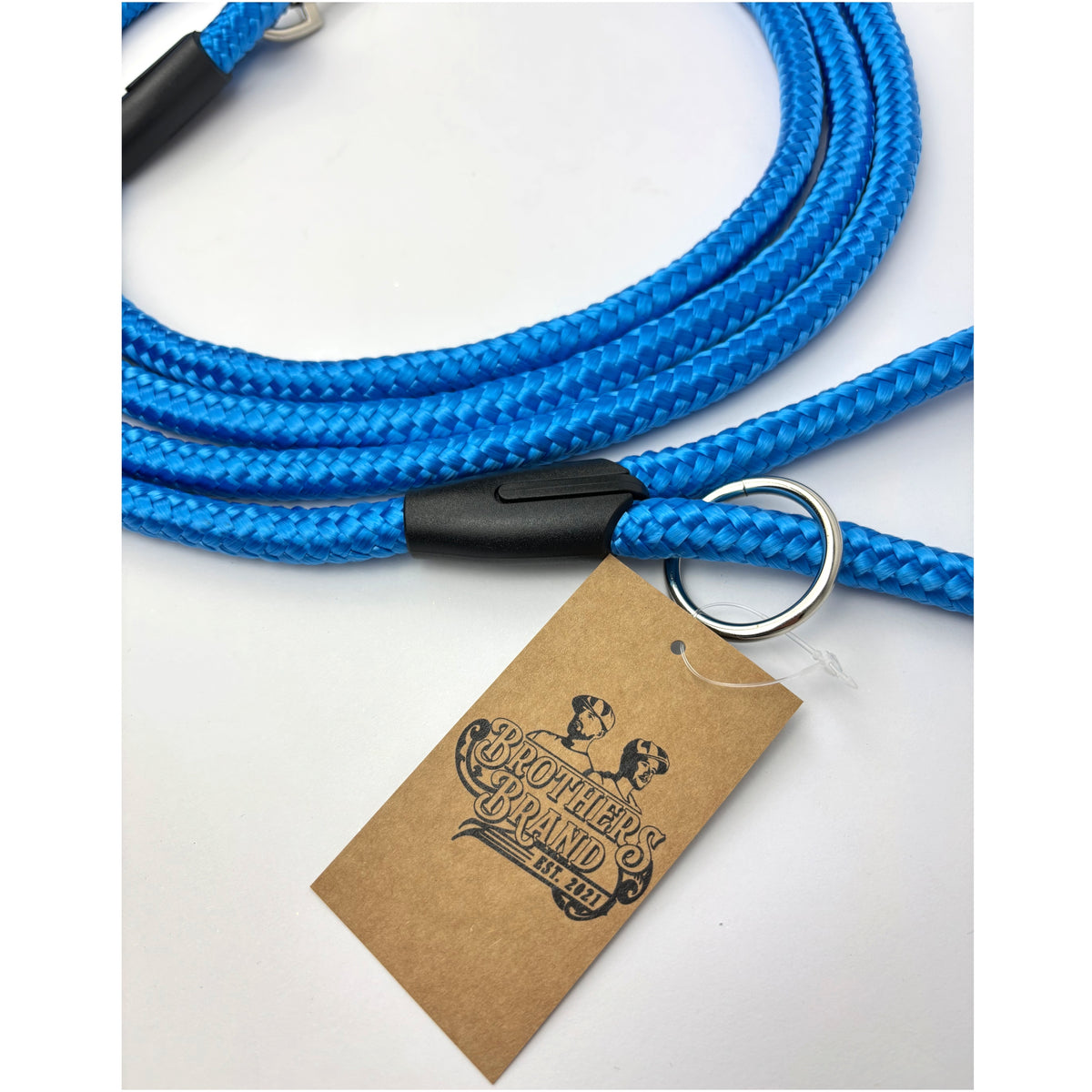 DOG LEASH HANDMADE STRONG THICK ROPE 12MM TRAINING WALK 10M Manufacturer code smycz sport niebieska
