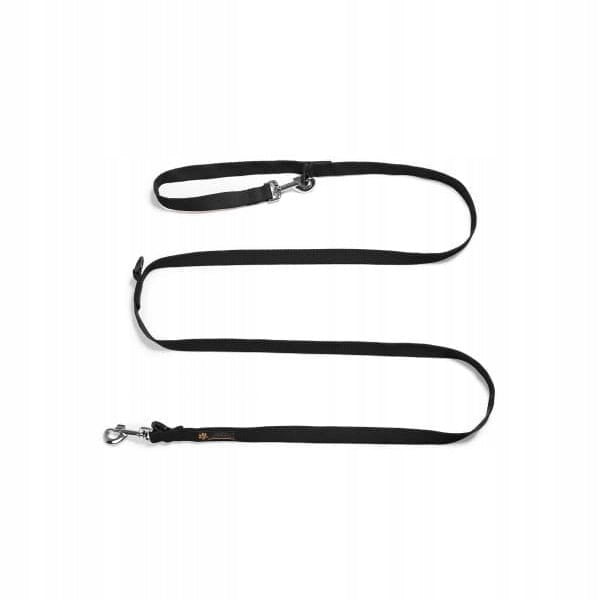 DOG LEASH JOQU CLASSIC LONG LEASH BLACK 250cm