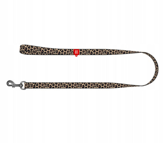 DOG LEASH M NYLON 20MM/300CM WAUDOG LEOPARD 3M Packaging status original