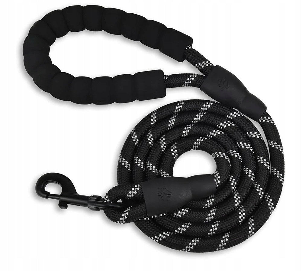 DOG LEASH REFLECTIVE 3M TRAINING LONG EXTRA STRONG THICK DURABLE Brand Przydasie.pl