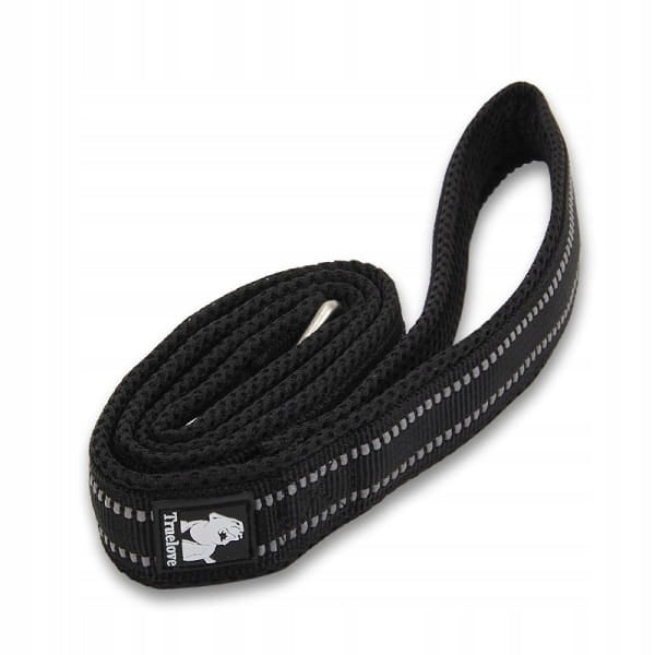 DOG LEASH REFLECTIVE STRONG TRUELOVE ACTIVE BLACK 200CM SIZE L Brand Truelove