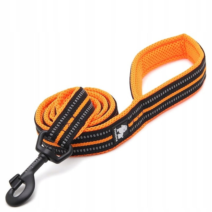 DOG LEASH REFLECTIVE STRONG TRUELOVE ACTIVE ORANGE 200CM SIZE L Manufacturer code TLL2111