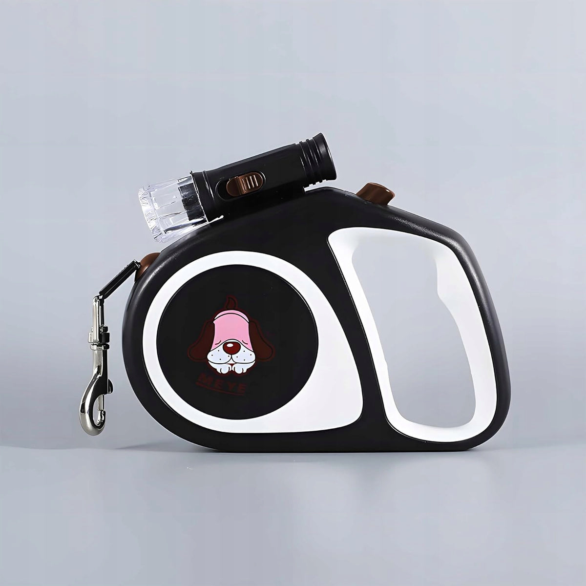 DOG LEASH RETRACTABLE 5M WITH COMFORTABLE HANDLE FLASHLIGHT LOCK PINK Manufacturer code 0052088030547