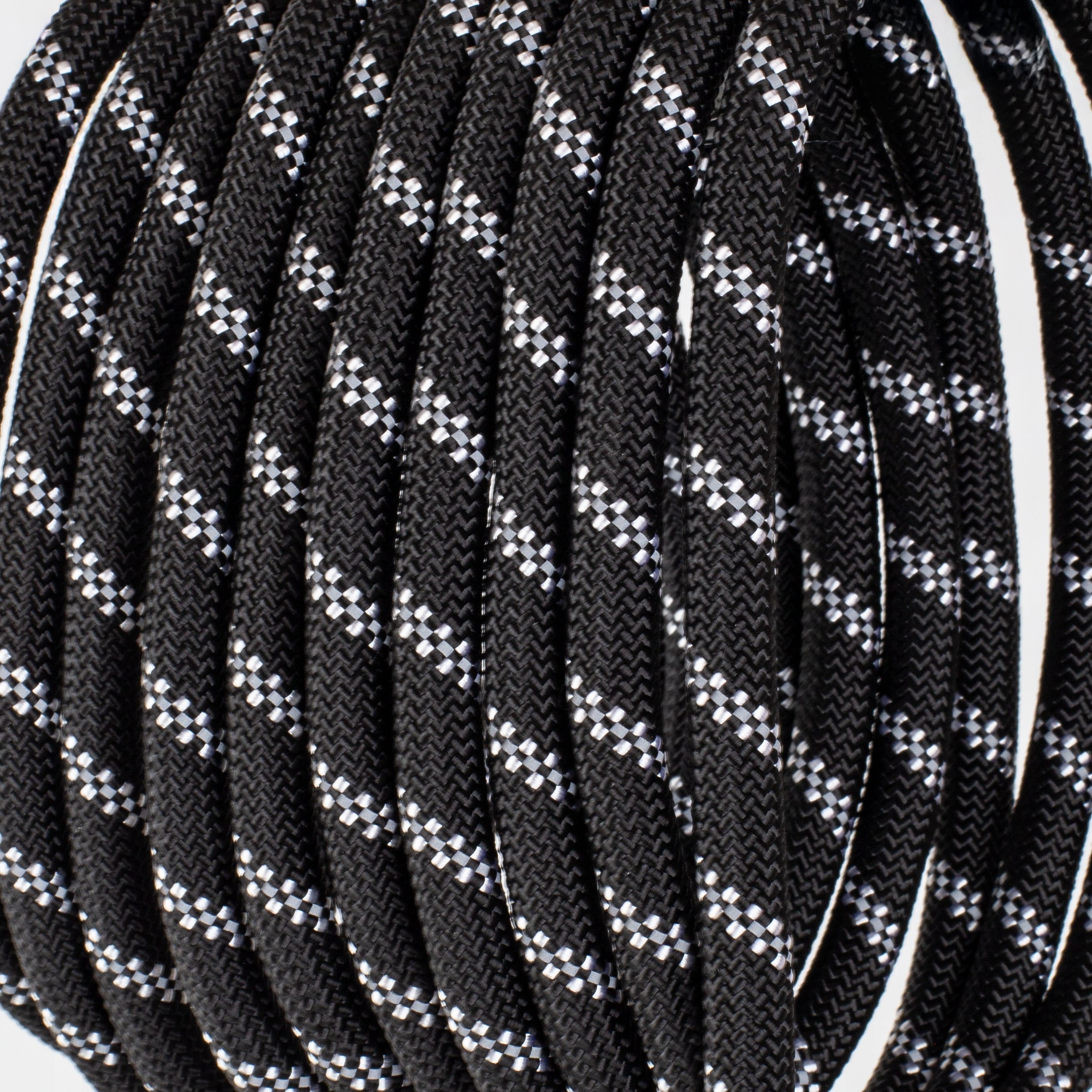 DOG LEASH STRONG CORD 5M TRAINING LONG REFLECTIVE WALKING TRAINING Color black