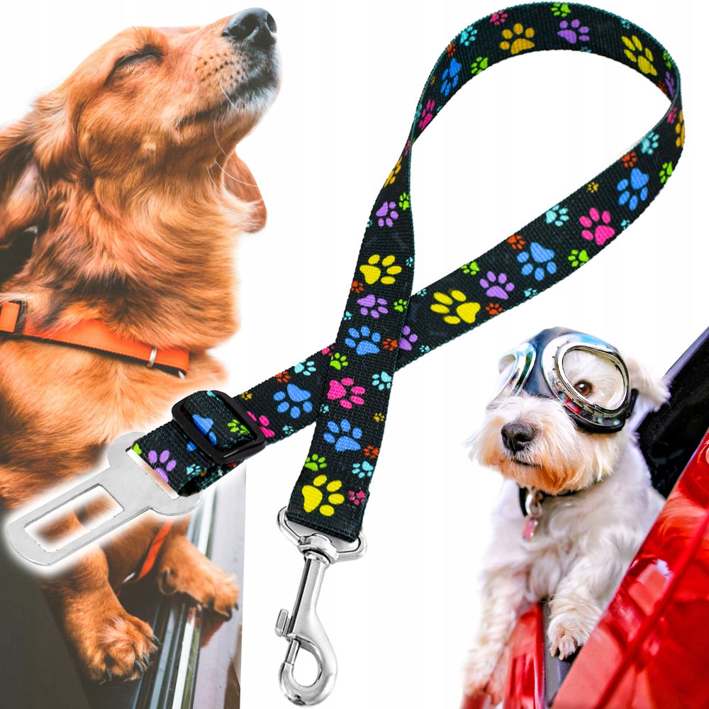 DOG LEASH STRONG SEAT BELT FOR CAR SAFE DOG