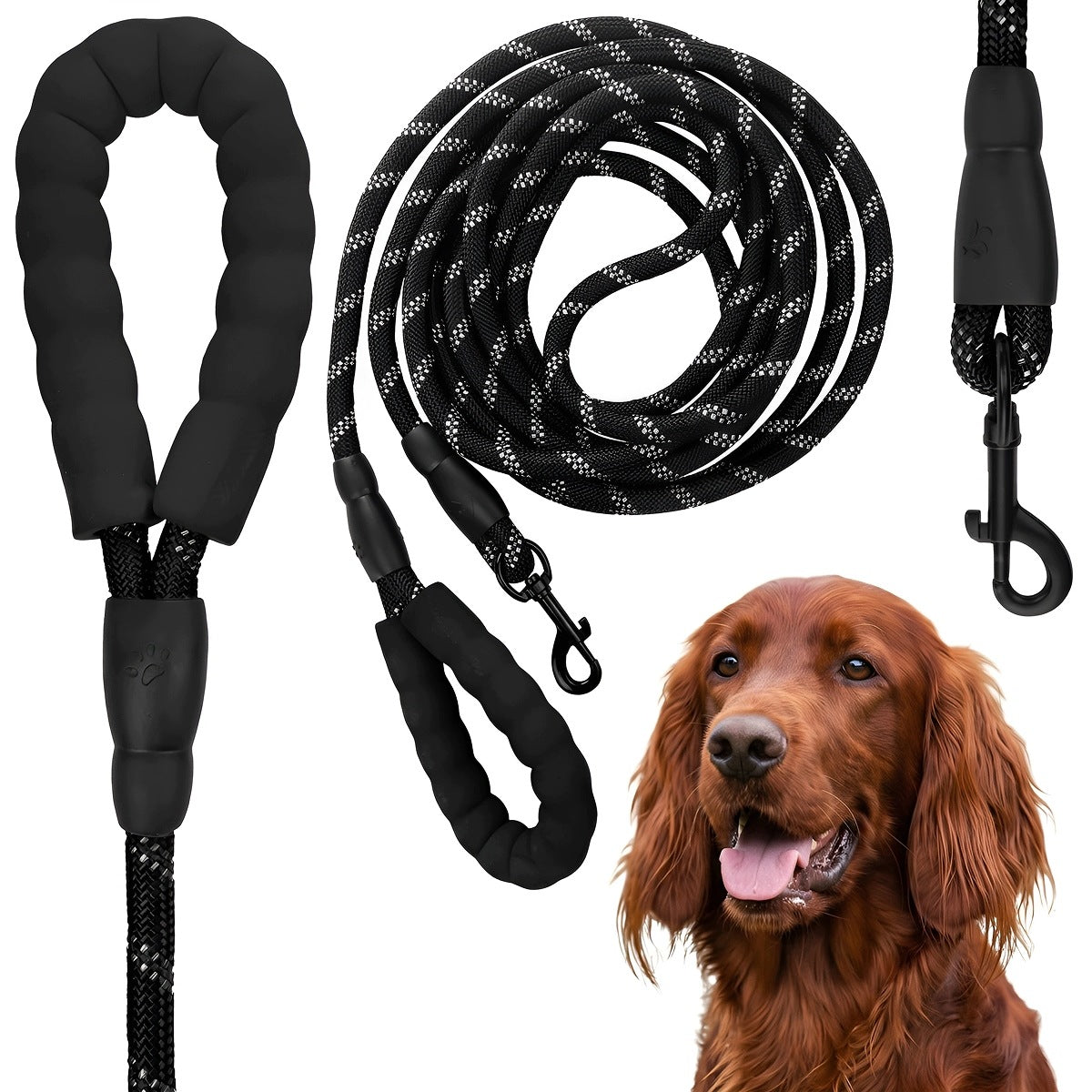 DOG LEASH STRONG TRAINING ROPE FOR REFLECTIVE TRAINING FOR DOG 170CM