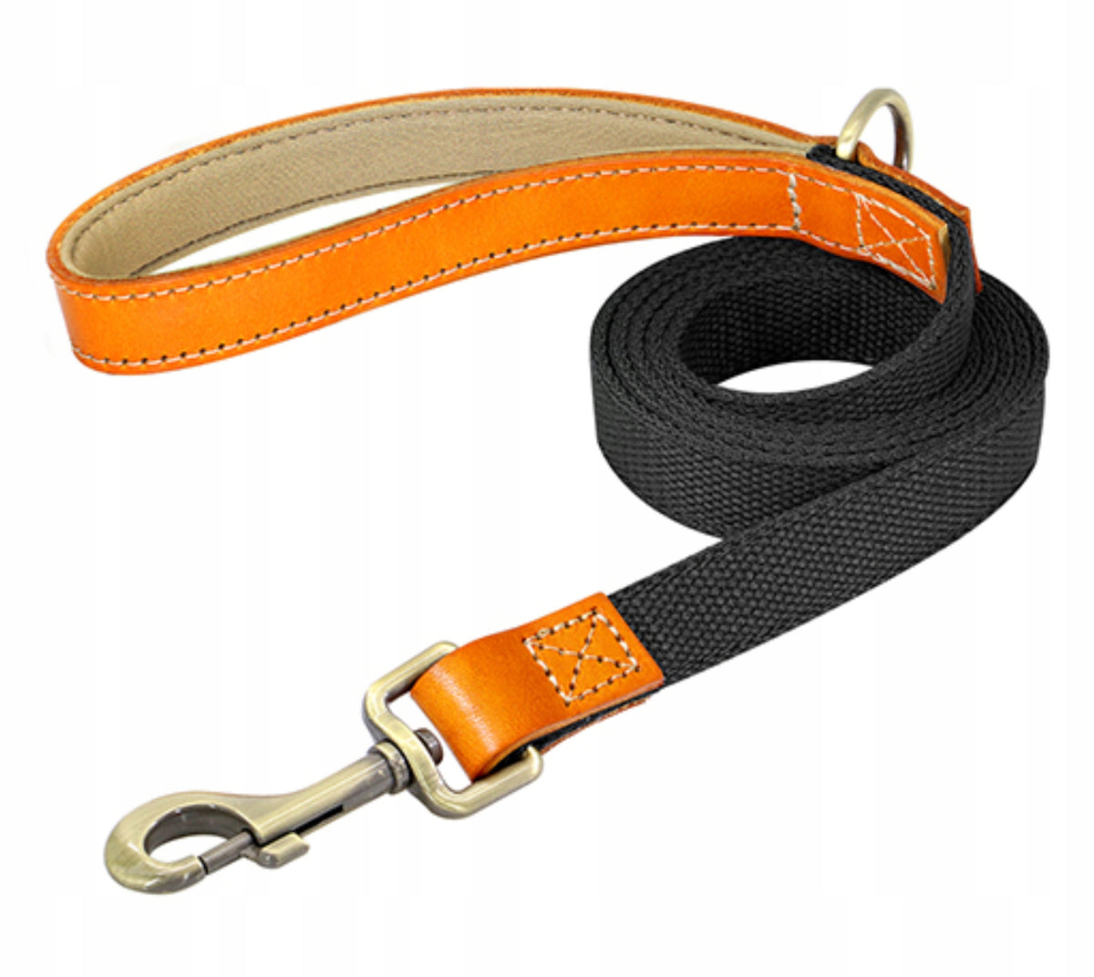 DOG LEASH Strong Nylon Leather Tape 150 / 2 cm