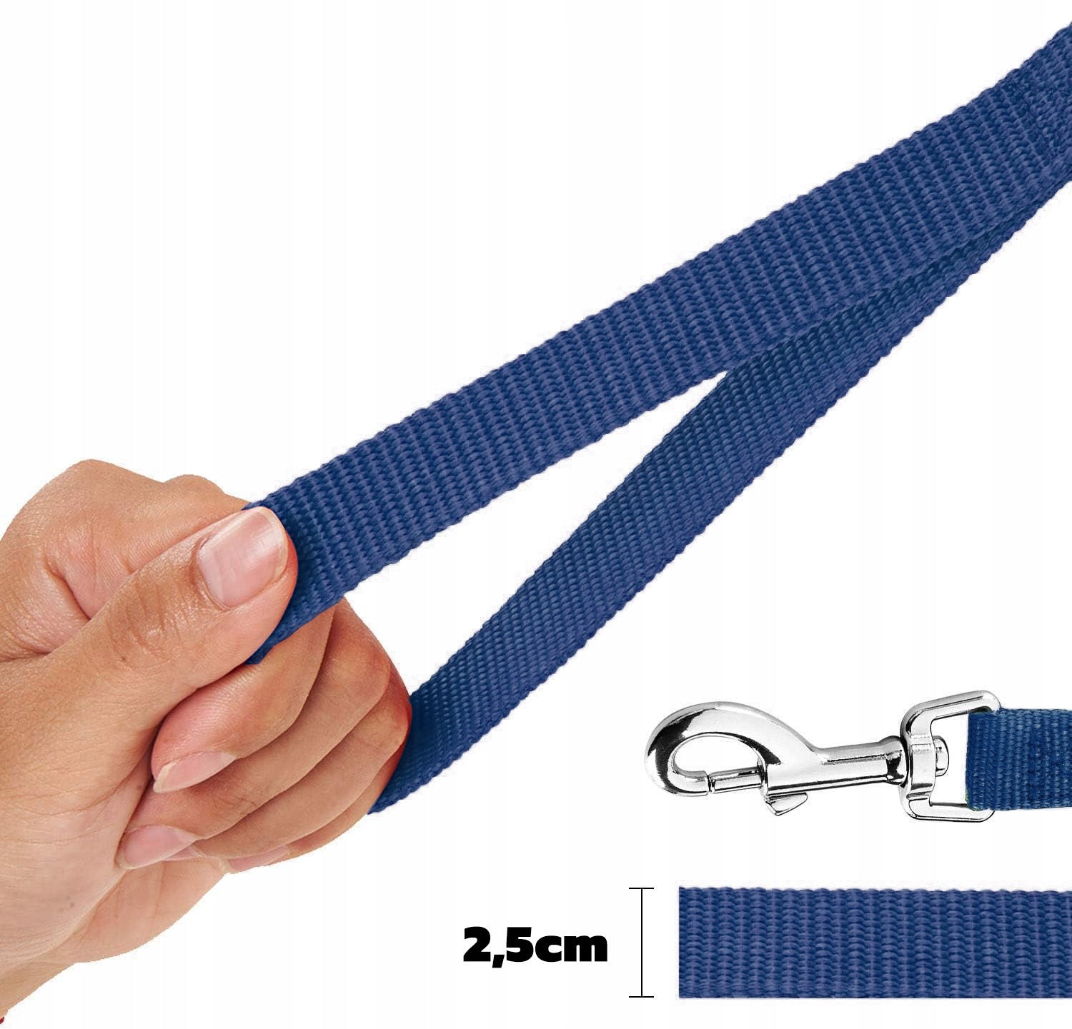 DOG LEASH TRAINING LONG STRONGEST WIDE FOR TRAINING 15m Manufacturer code SM-ZP15darkblue
