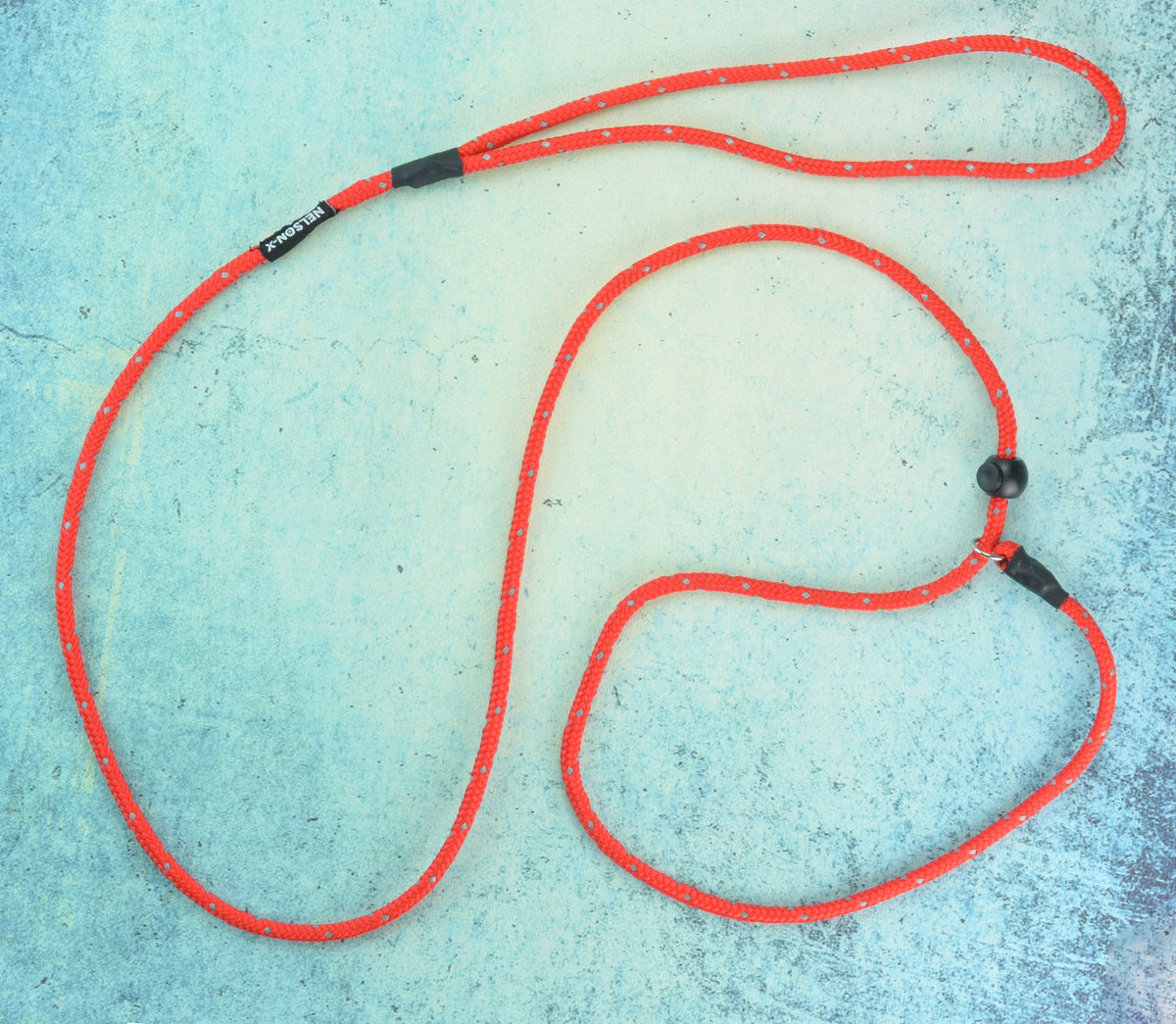 DOG LEASH WITH REFLECTIVE CORD FOR LEARNING TO WALK RING 0,6/150 CM NE Manufacturer code ringowka-odblaskowa-150cm