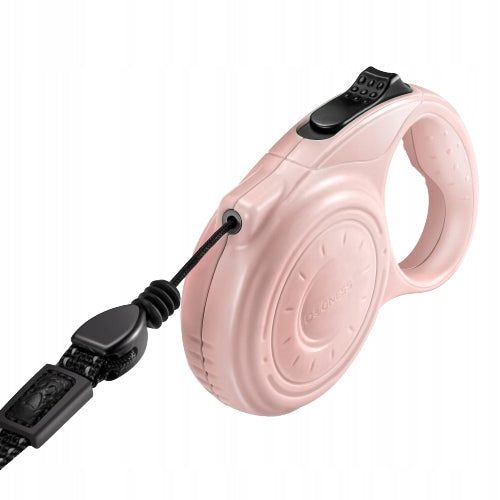 DOG LEASH automatic STRONG ROLLING CABLE lock 3m to 12kg DOGNESS S Packaging status original