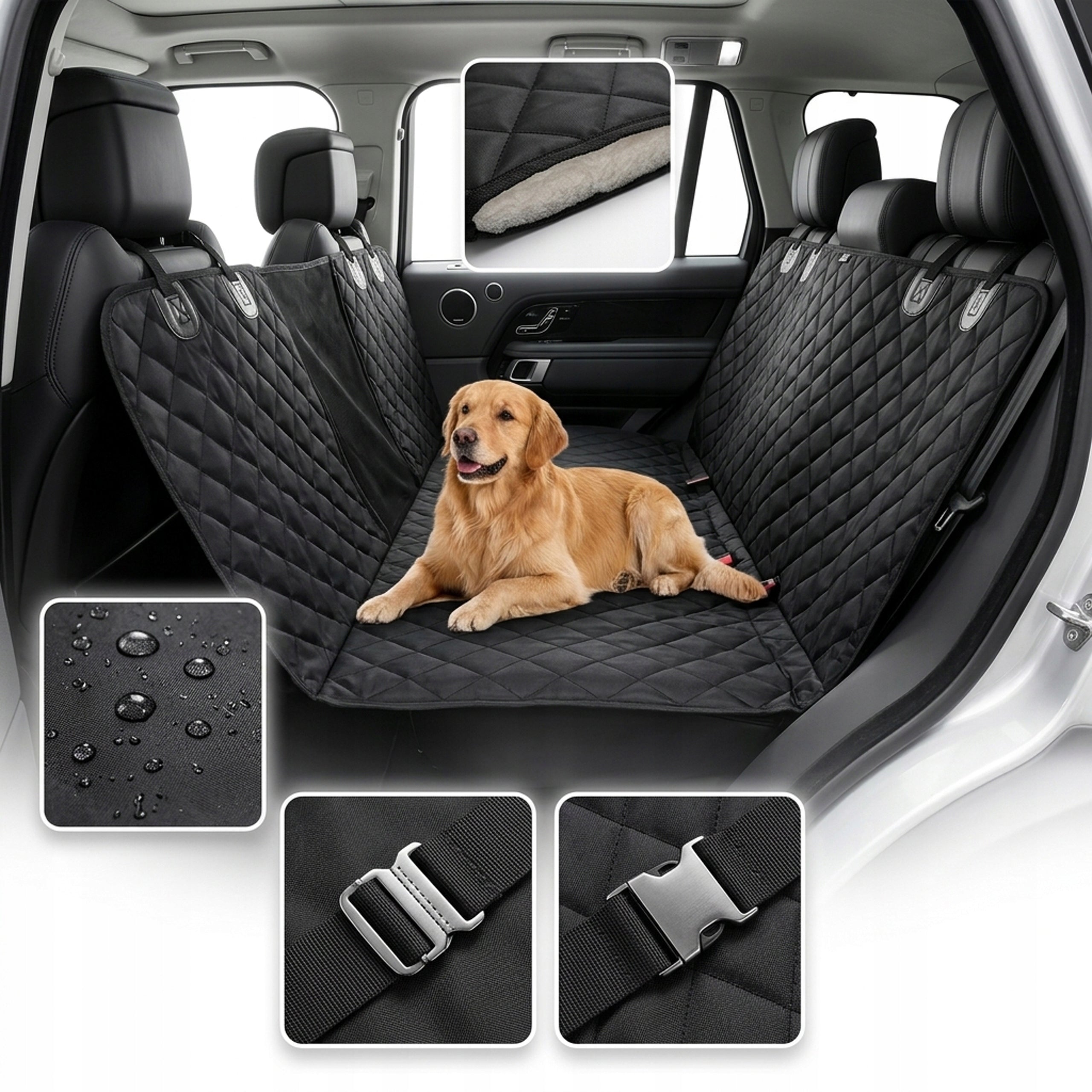 DOG MAT FOR CAR COVER CAR SEAT WATERPROOF UNIVERSAL Product height 185 cm