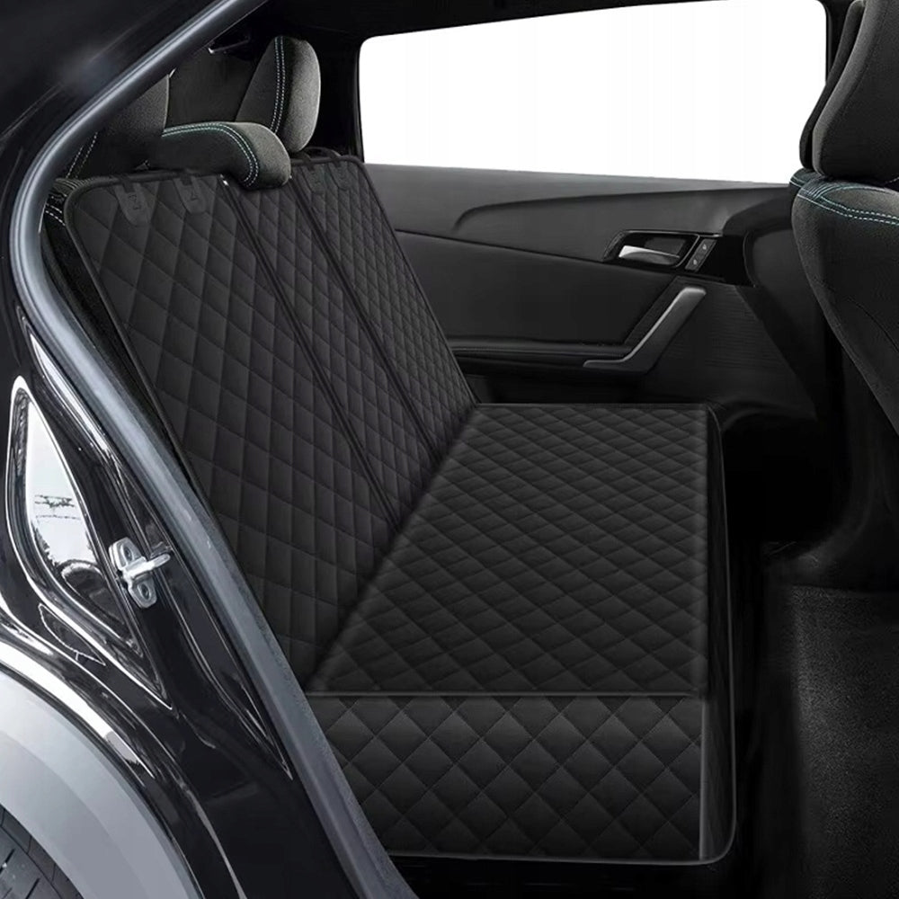 DOG MAT FOR CAR PROTECTIVE UNIVERSAL CAR COVER Color black