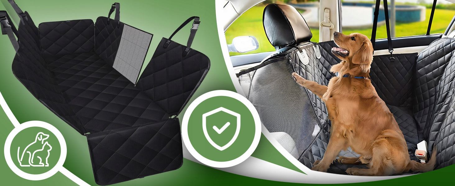 DOG MAT WATERPROOF FOR CAR 204x139,5 SEAT COVER Main material fabric