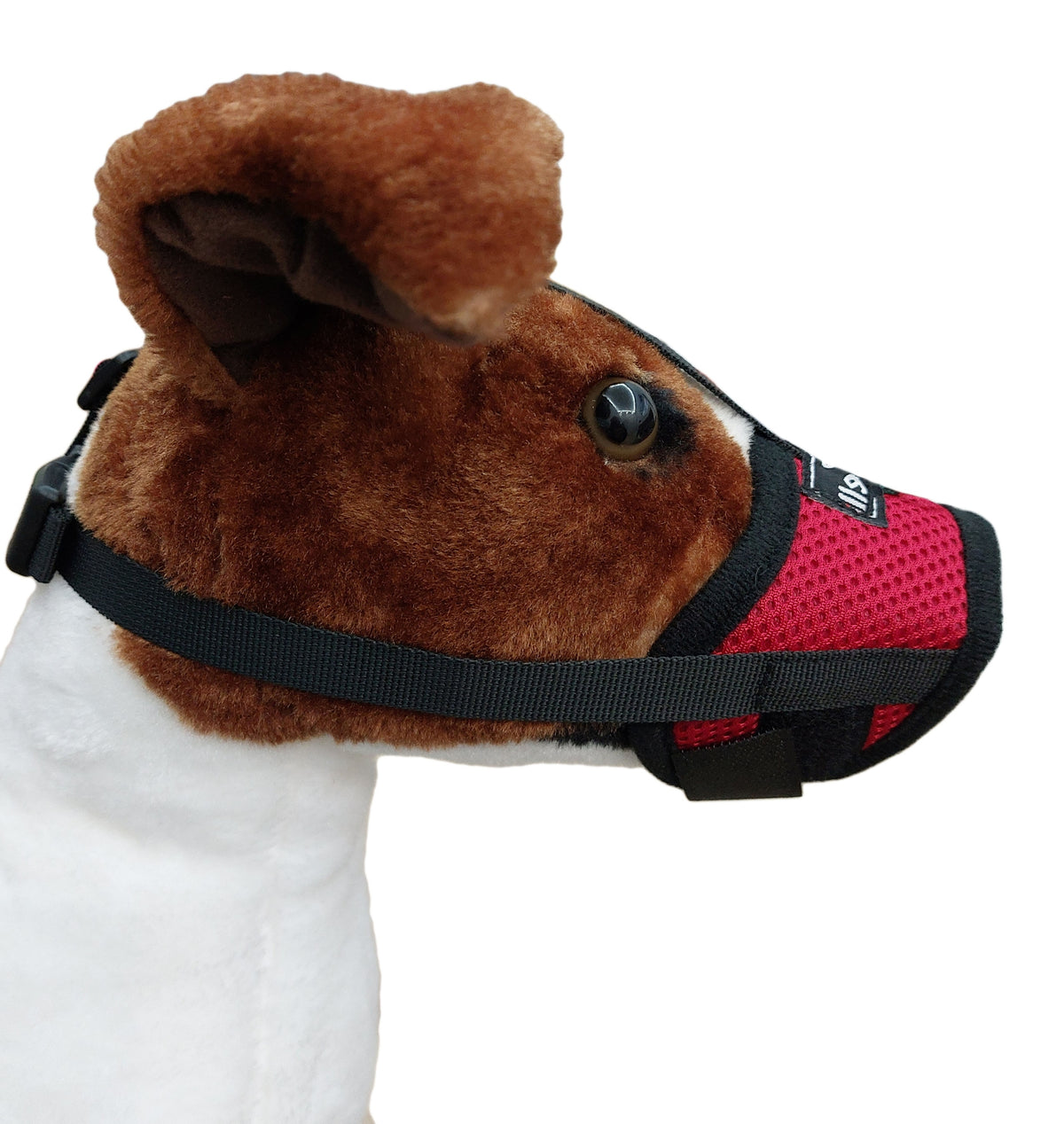 DOG MUZZLE BREATHABLE MATERIAL SAFE FOR MEDIUM DOGS L