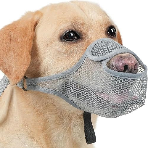DOG MUZZLE BREATHABLE MESH SOFT ADJUSTABLE SAFETY Manufacturer code SWC5908151128244