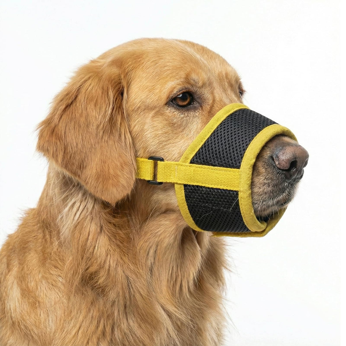 DOG MUZZLE MESH ADJUSTABLE STRAP FOR GROOMING AND TRAINING S