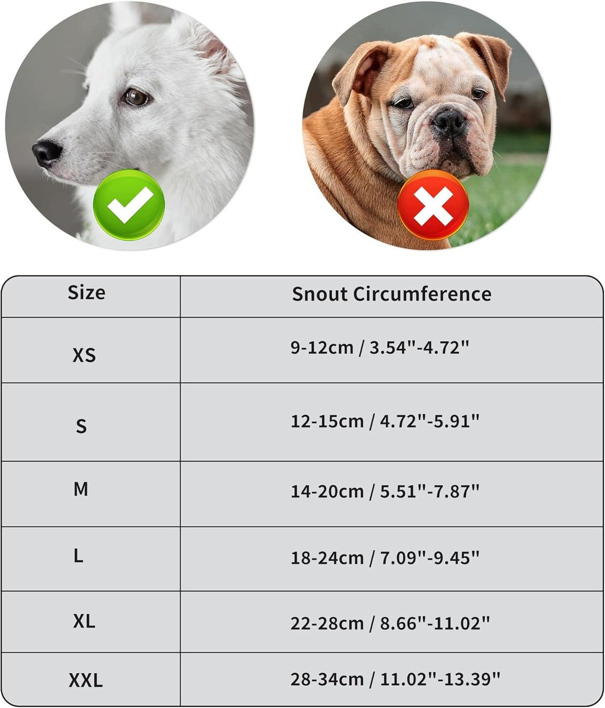 DOG MUZZLE SOFT MESH BREATHABLE S ADJUSTABLE Brand AS