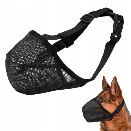 DOG MUZZLE XS BREATHABLE ADJUSTABLE WITH MESH Packaging status original