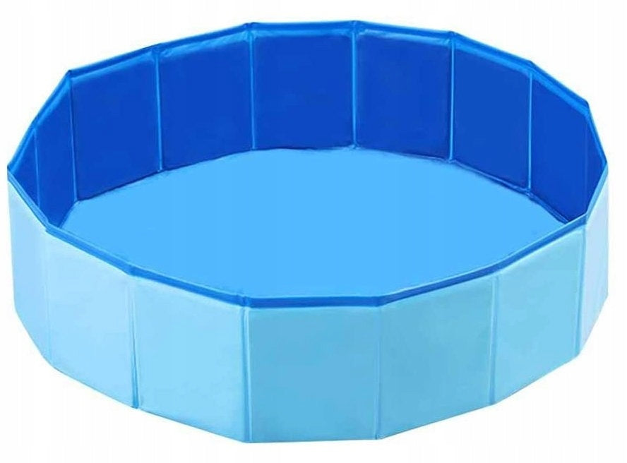 DOG POOL FOLDING GARDEN 80x30cm BLUE Brand no brand