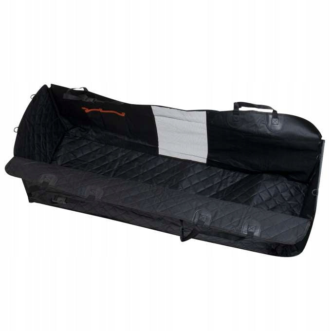 DOG PROTECTIVE MAT FOR CAR 4IN1 COUCH COVER BLACK Main material fabric