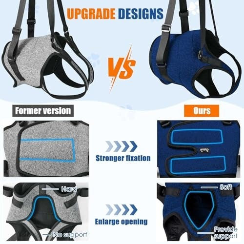 DOG REAR LEG SUPPORT HARNESS ADJUSTABLE SIZE S Size other