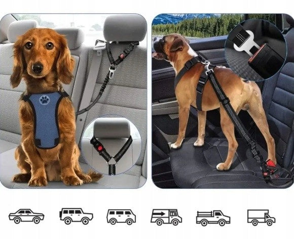 DOG SEAT BELT RELIABLE PROTECTION Manufacturer code Z0101