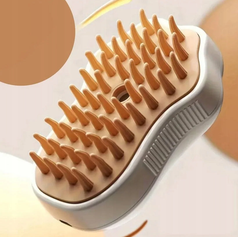 DOG STEAM BRUSH ELECTRIC HAIR CARE USB MASSAGER Brand Foxter Animals