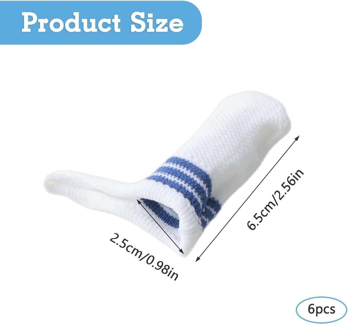 DOG TOOTHBRUSH 6 PIECES SMALL PES TARTAR Brand TT