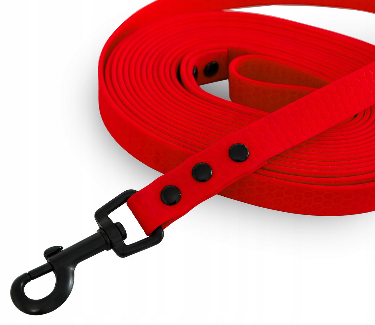 DOG TRAINING CABLE LANYARD FOR TRAINING STRONG BIOTHANE PVC 2m Brand Reverse