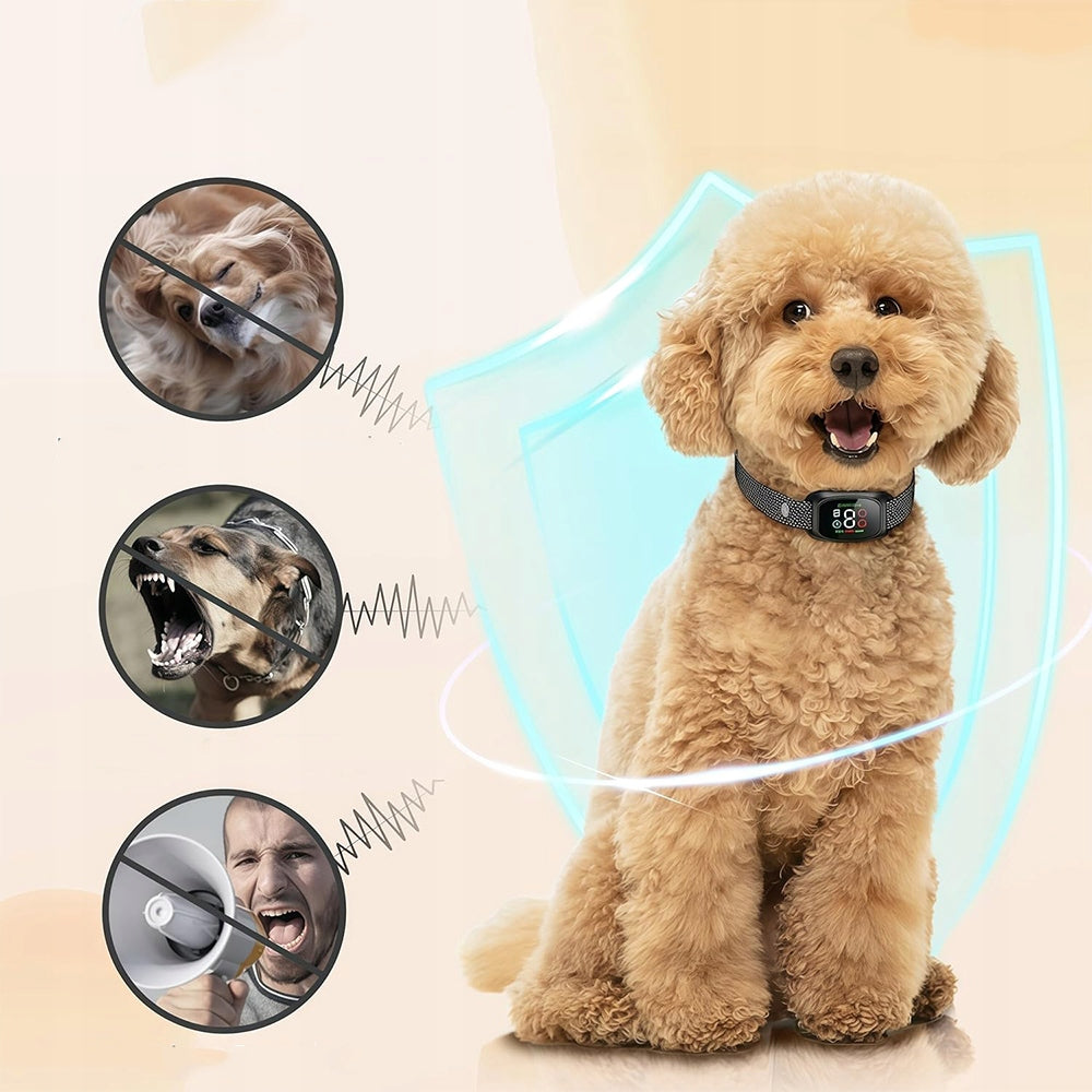 DOG TRAINING COLLAR VIBRATION ANTI BARK WATERPROOF IP67 Manufacturer code 6PT0501BK34342