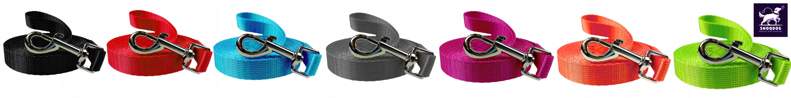 DOG TRAINING CORD LEASH STRONG THICK SOLID LONG 10M GREY Trade name Smycz dla psa trwała dla małego psa dla średniego psa wygodna