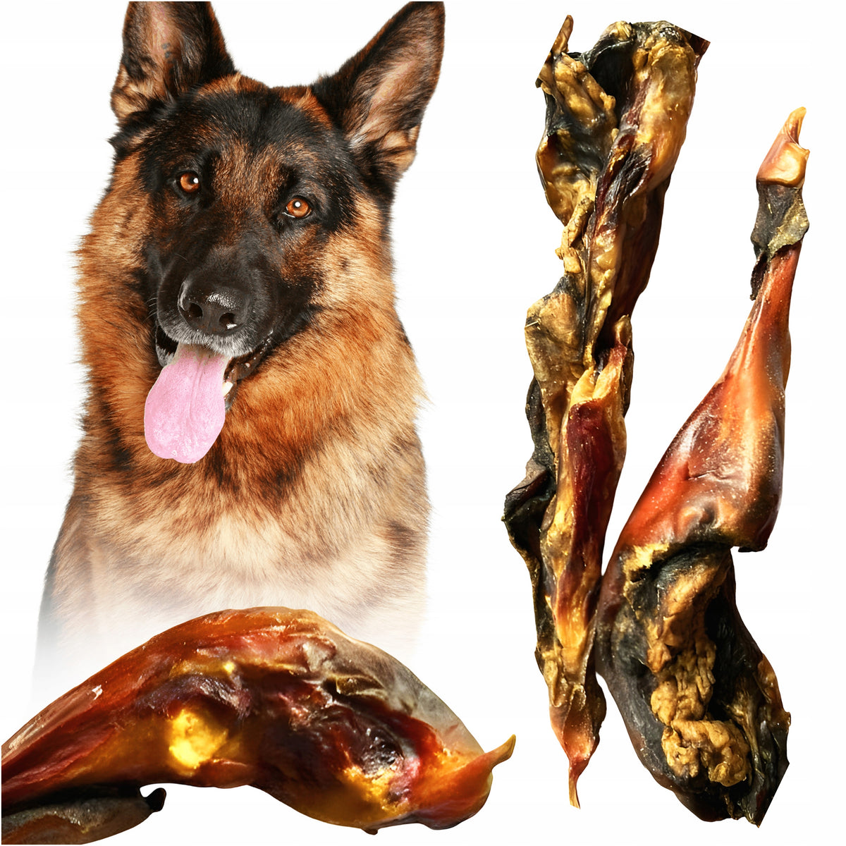 DOG TREAT 100% BEEF 500g TEETHER NATURAL DRIED BEEF ROD