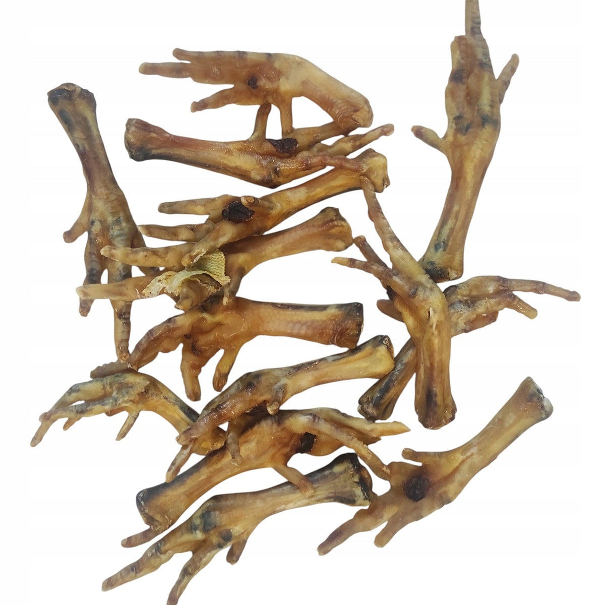 DOG TREAT POULTRY PAWS 1KG NATURAL DOG TEETHER BEST-DOG Volume 0 ml