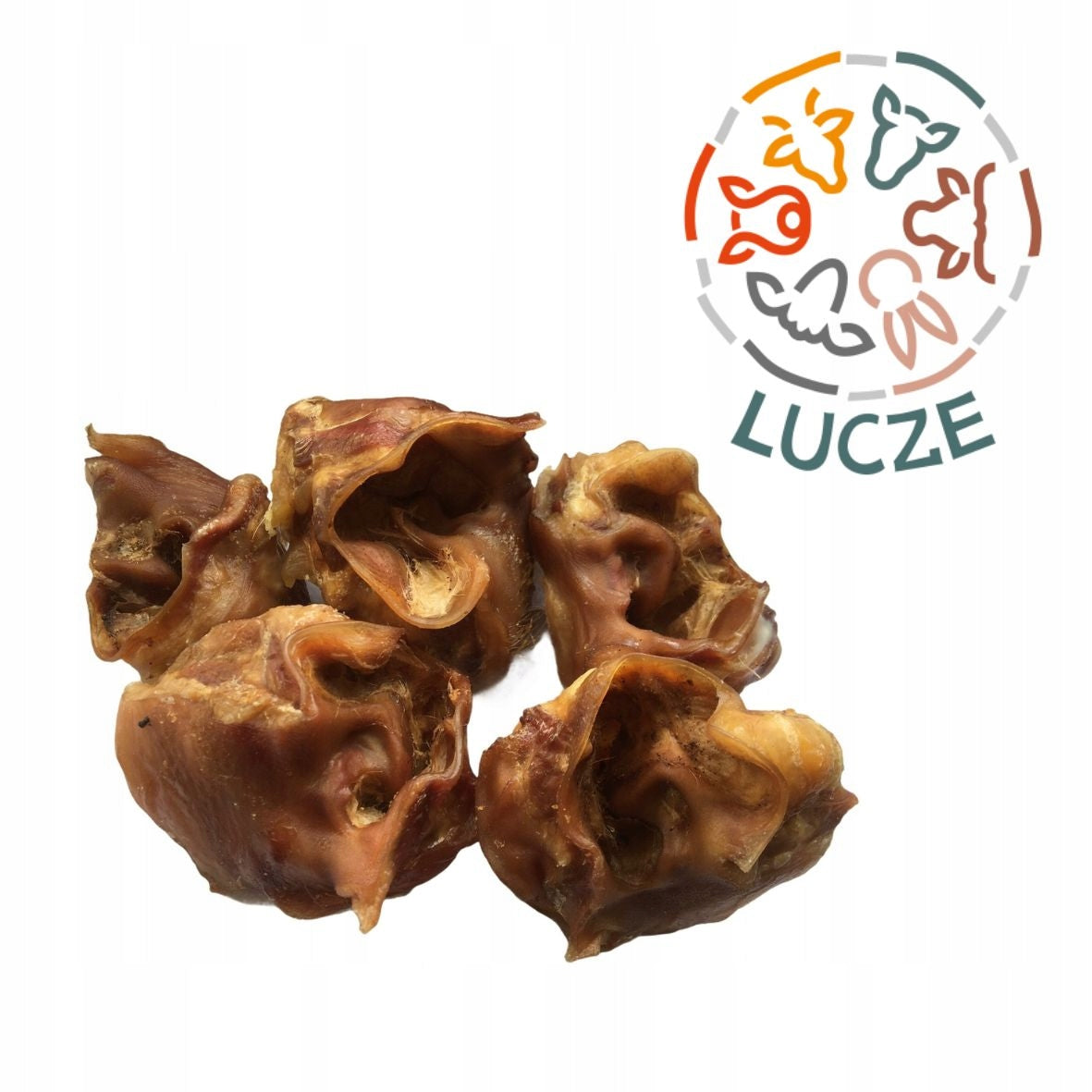 DOG TREAT Pork Middle Ear 1kg 100% NATURAL Teether Manufacturer code 0000014628